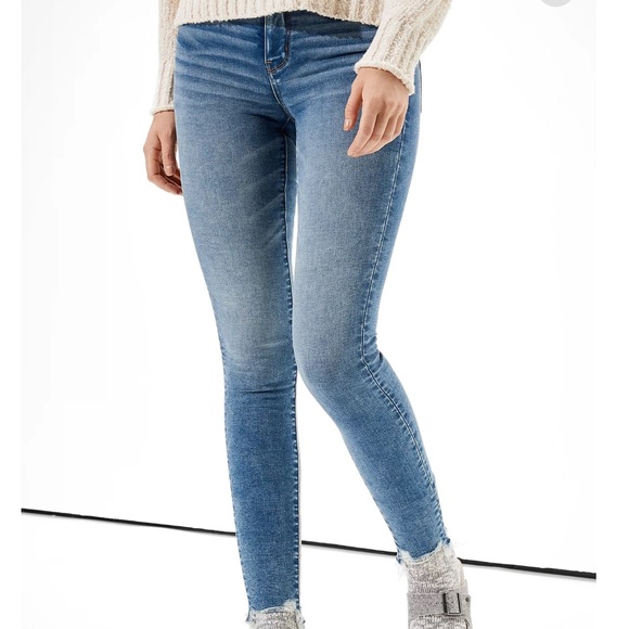 AE Cozy Ne(x)t Level High-Waisted Jegging -short - Picture 1 of 6